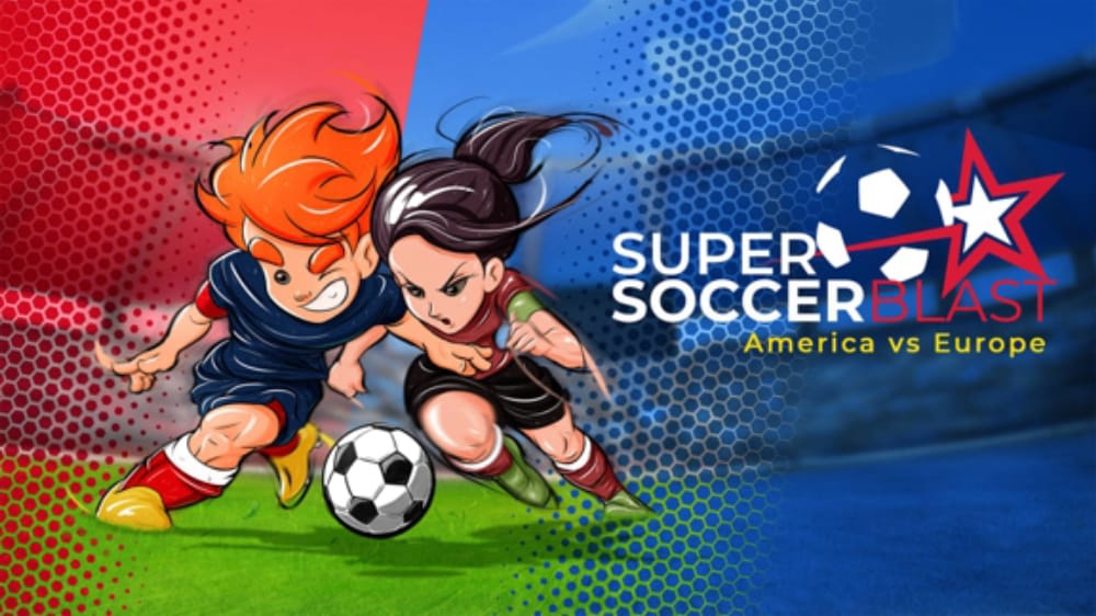 超级爆裂足球：美国VS欧洲Super Soccer Blast America VS Europe