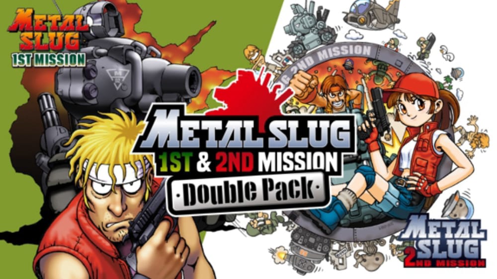 合金弹头特派团1+2合集包METAL SLUG 1st and 2nd MISSION Double Pack